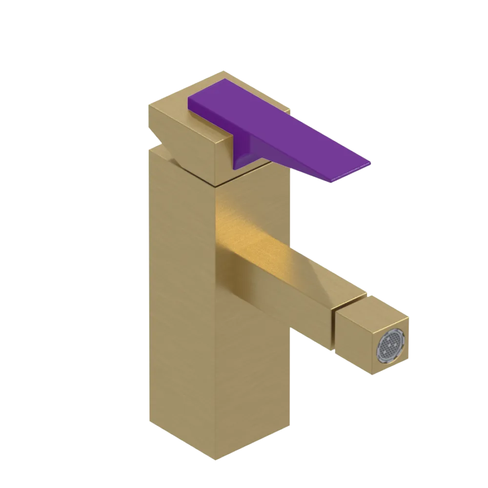 Rubinet Single Control Bidet Fitting (less drain) Satin Brass