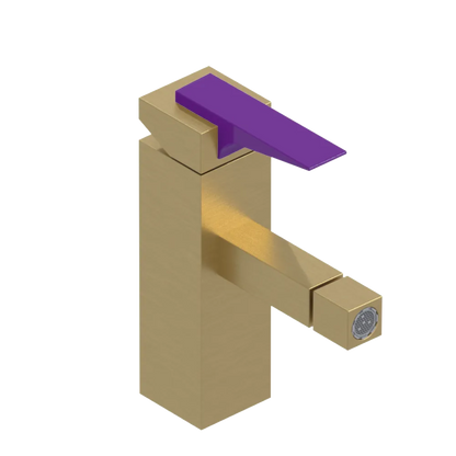 Rubinet Single Control Bidet Fitting (less drain) Satin Brass