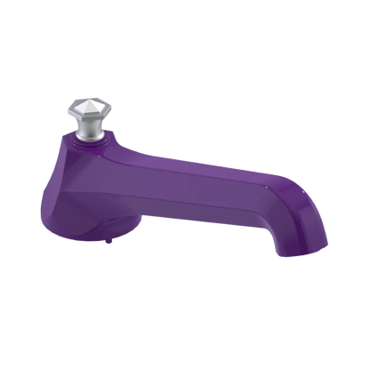 Rubinet Tub Filler Spout Deck Mount Purple Haze