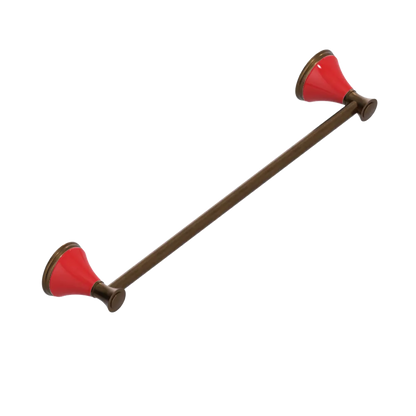 Rubinet Towel Bar 18" Tuscan Brass