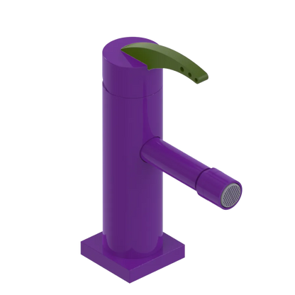 Rubinet Single Control Bidet Fitting (less drain) Purple Haze