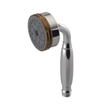 Rubinet 3 Function Hand Held Shower Only Polished Nickel