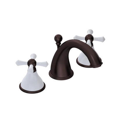 Rubinet Widespread Lav. Set. (less drain) Oil Rubbed Bronze