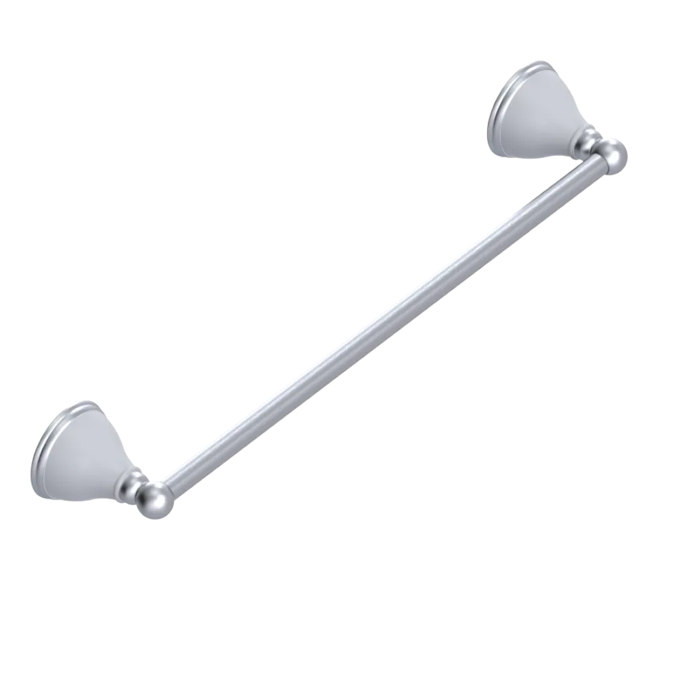 Rubinet Towel Bar 18" Satin Chrome