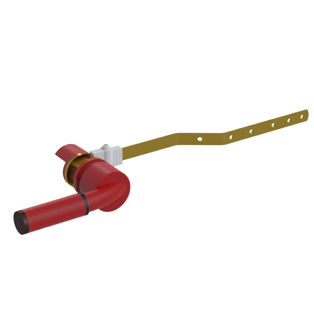 Rubinet Trip Levers Maroon