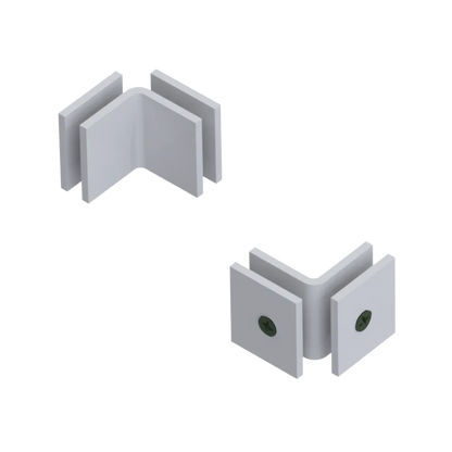 Rubinet 90 Glass to Glass Open Face White