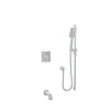 Baril Complete pressure balanced shower kit without handle
