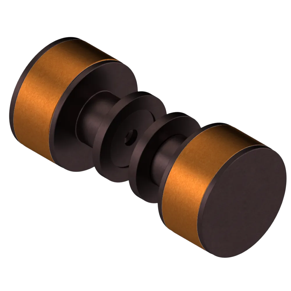 Rubinet Shower Door Knob (set) Oil Rubbed Bronze