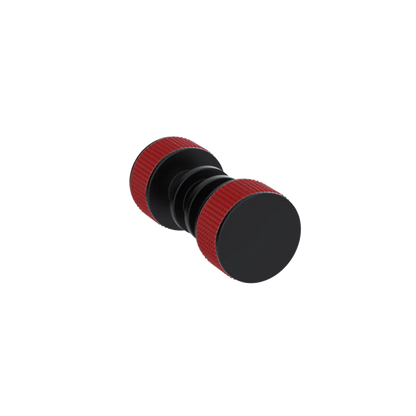 Rubinet Shower Door Knob (set) Matt Black