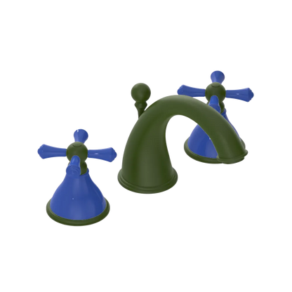 Rubinet Widespread Lav. Set. (less drain) Green Envy