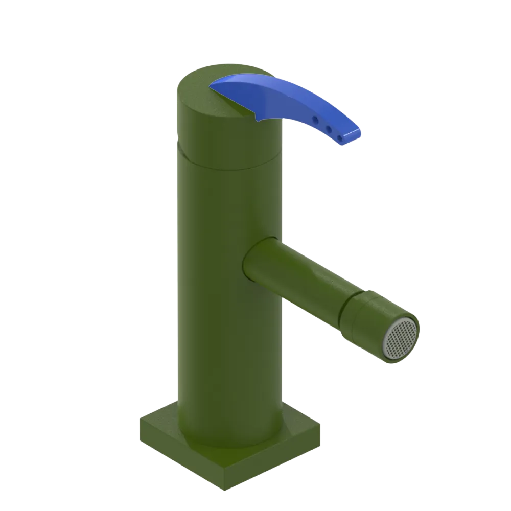 Rubinet Single Control Bidet Fitting (less drain) Green Envy
