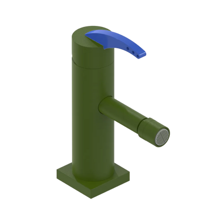 Rubinet Single Control Bidet Fitting (less drain) Green Envy