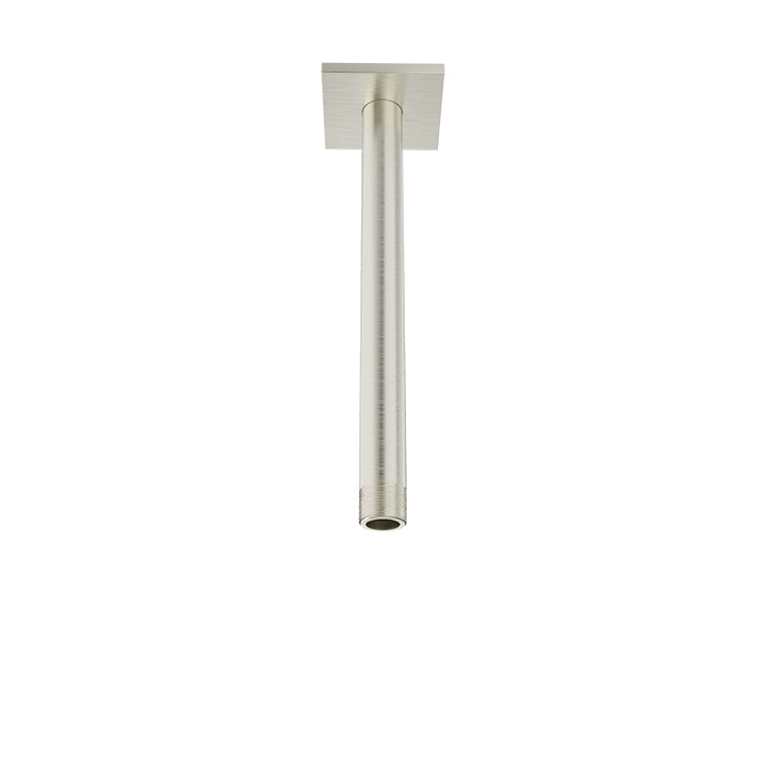 Baril 9" ceiling mounted shower arm, square flange