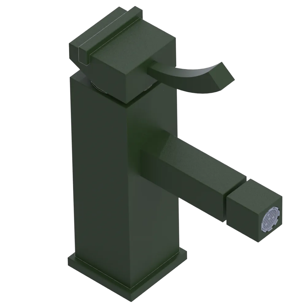 Rubinet Single Control Bidet Fitting (less drain) Green Envy