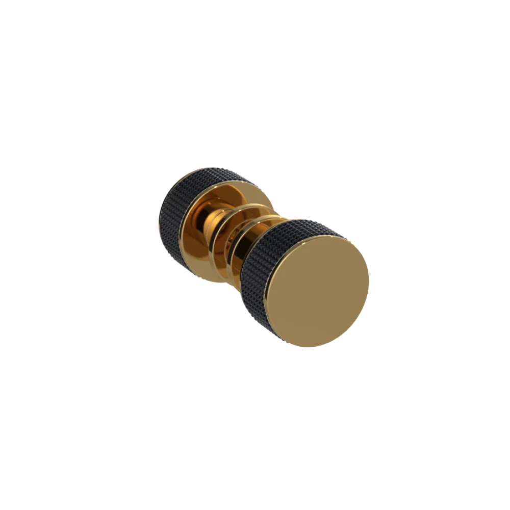 Rubinet Shower Door Knob (set) Gold