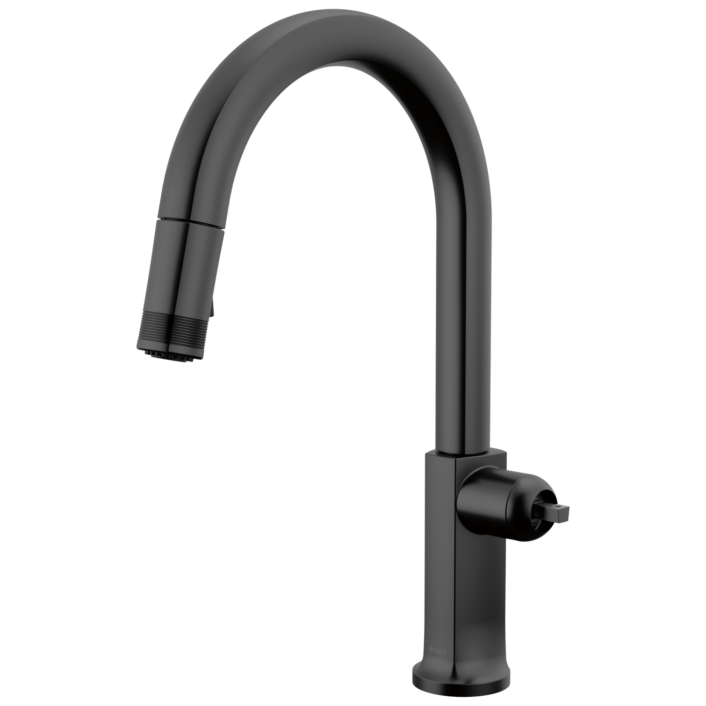 Brizo Pull Down Faucet With Arc Spout Less Handle