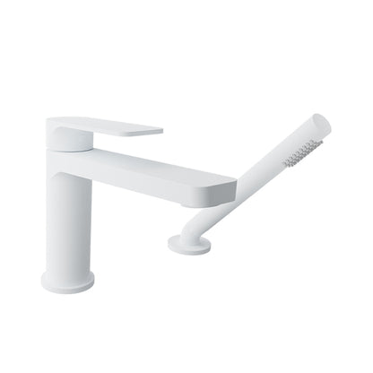 Baril 2-piece tub filler with hand shower
