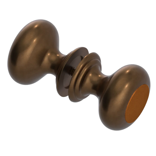 Rubinet Shower Door Knob (set) Tuscan Brass
