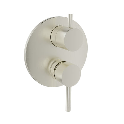 Baril Complete pressure balanced shower valve with 2-way diverter
