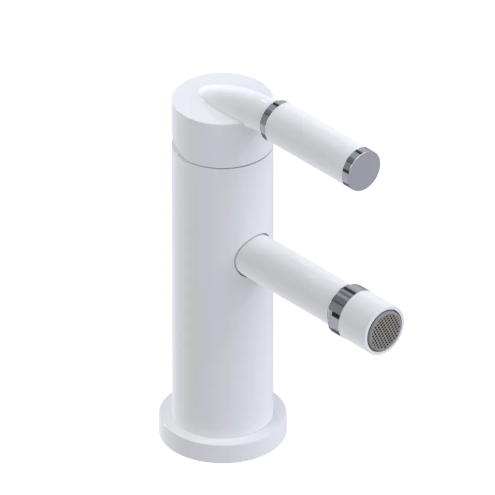 Rubinet Single Control Bidet Fitting (less drain) White