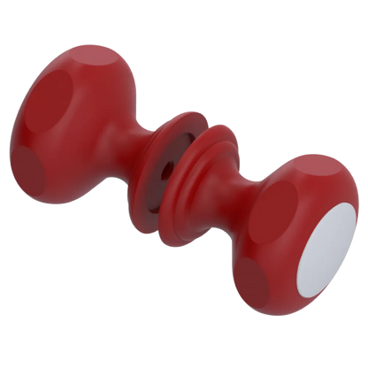 Rubinet Shower Door Knob (set) Maroon