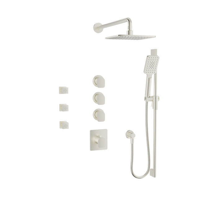 Baril Complete thermostatic shower kit