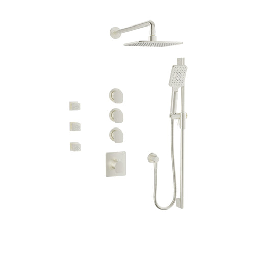 Baril Complete thermostatic shower kit