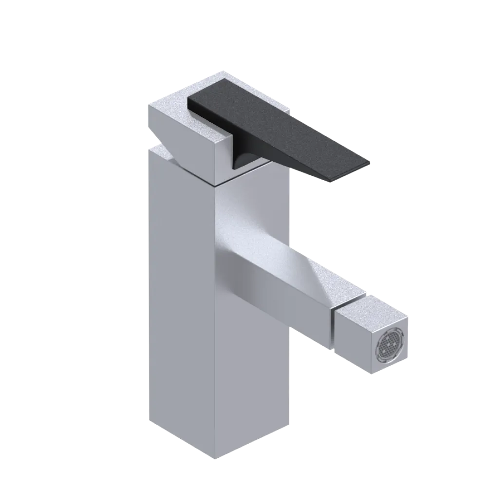 Rubinet Single Control Bidet Fitting (less drain) Satin Chrome