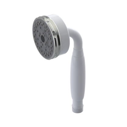Rubinet 3 Function Hand Held Shower Only White