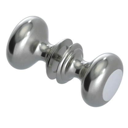 Rubinet Shower Door Knob (set) Satin Nickel