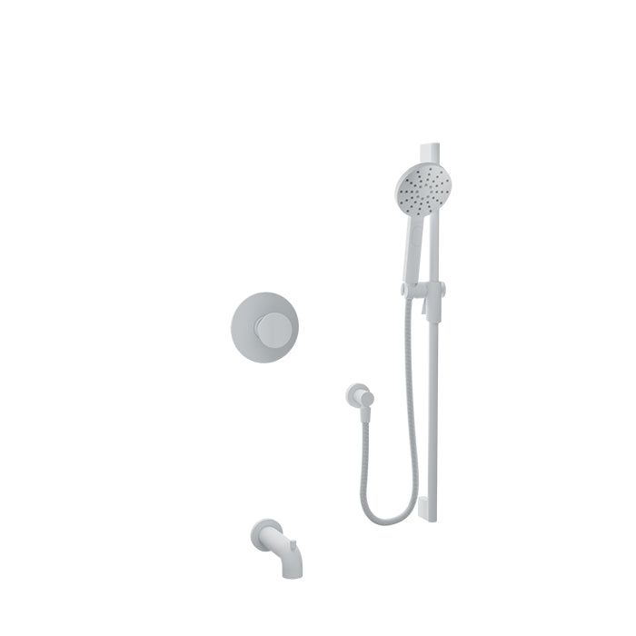 Baril Complete pressure balanced shower kit without handle