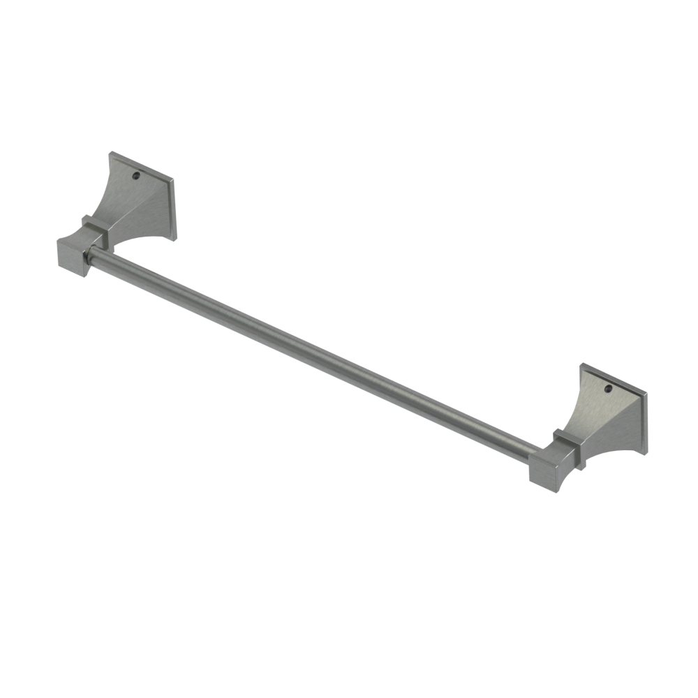 Rubinet Towel Bar 18" Satin Nickel