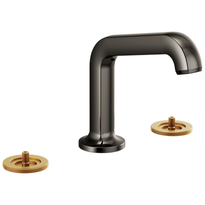 Brizo Widespread Lavatory Faucet With Angled Spout Less Handles 15 Gpm