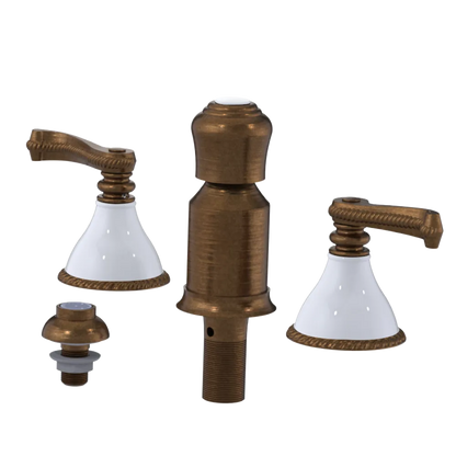 Rubinet Bidet Fitting with Spray, Diverter, and Vacum Breaker (Less Drain) Oil Rubbed Bronze