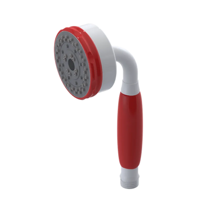Rubinet 3 Function Hand Held Shower Only White
