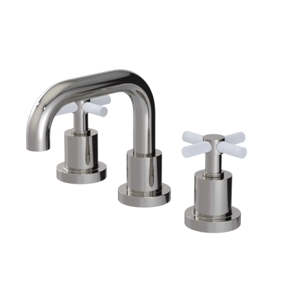 Rubinet Widespread Lav. Set. (less drain) Polished Nickel