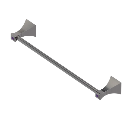 Rubinet Towel Bar 24" Polished Nickel