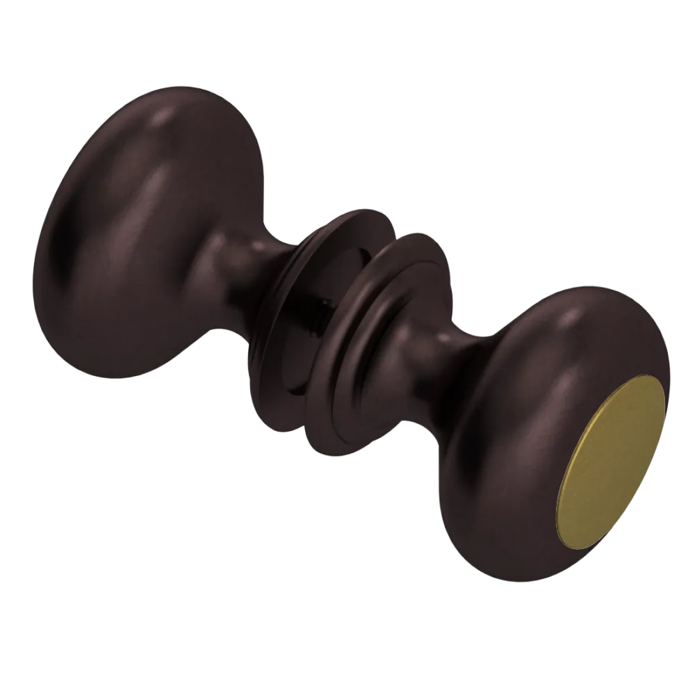 Rubinet Shower Door Knob (set) Oil Rubbed Bronze