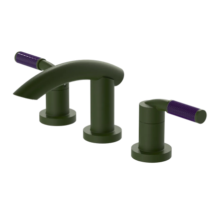 Rubinet Widespread Lav. Set. (less drain) Green Envy