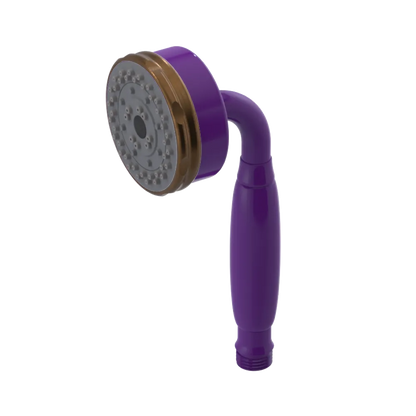 Rubinet 3 Function Hand Held Shower Only Purple Haze