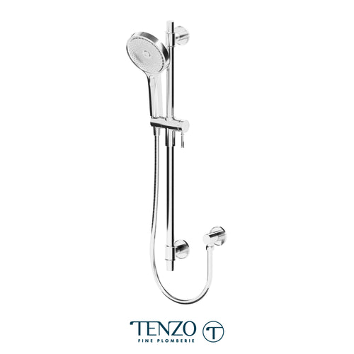 Shower sliding bars kits whit supply elbow