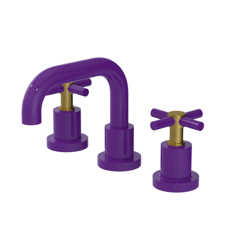 Rubinet Widespread Lav. Set. (less drain) Purple Haze