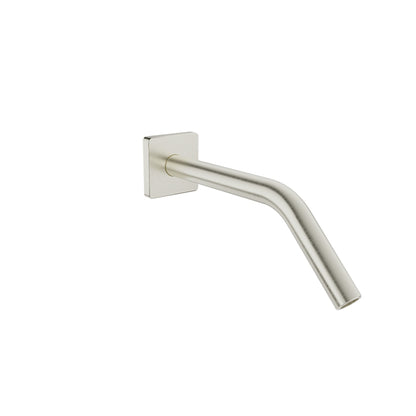 Baril 10" wall-mounted shower arm, square flange