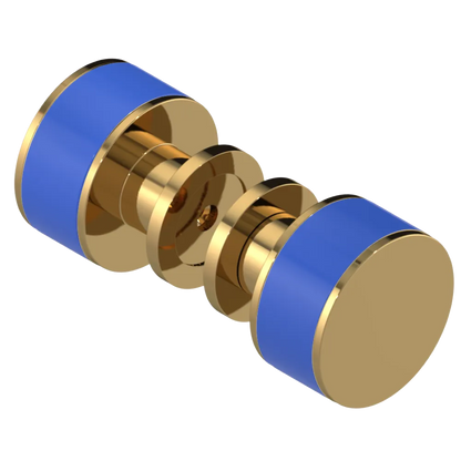 Rubinet Shower Door Knob (set) Gold