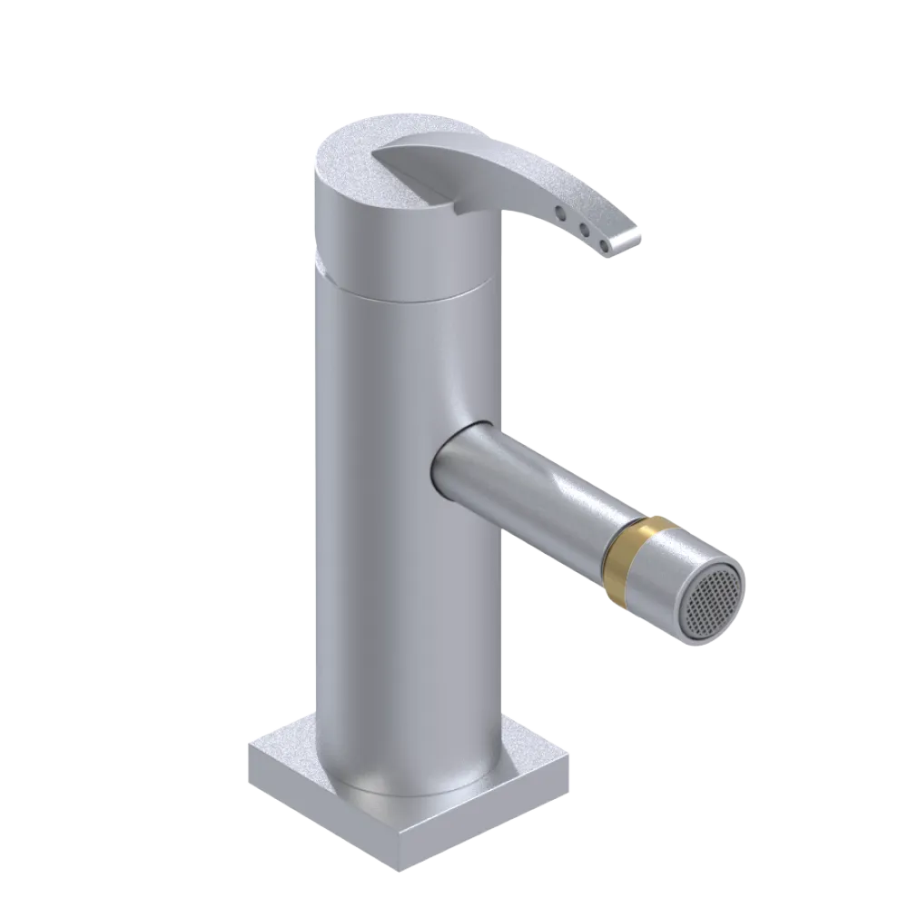 Rubinet Single Control Bidet Fitting (less drain) Satin Chrome