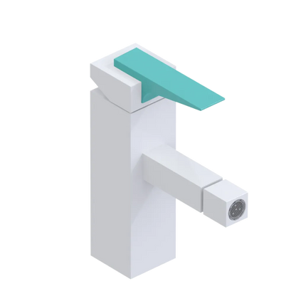Rubinet Single Control Bidet Fitting (less drain) White