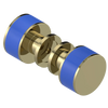 Rubinet Shower Door Knob (set) Natural Brass