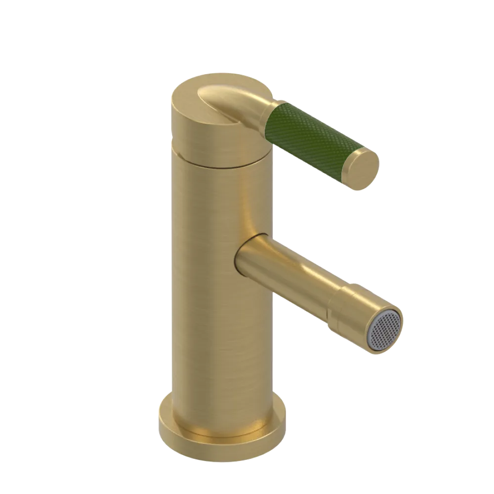 Rubinet Single Control Bidet Fitting (less drain) Satin Brass