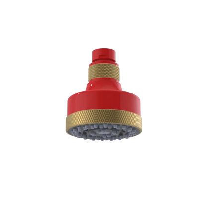 Rubinet 3 FUNCTION SHOWER HEAD Red