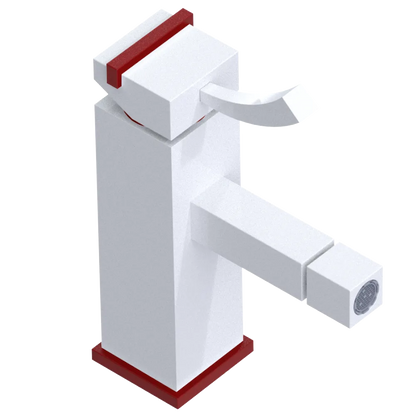 Rubinet Single Control Bidet Fitting (less drain) White
